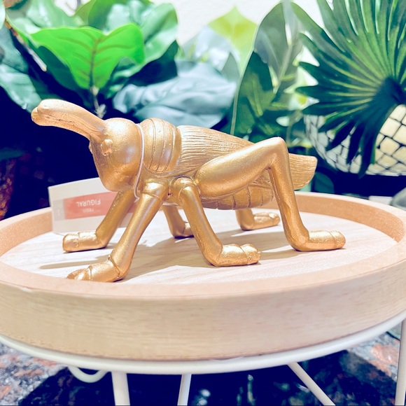 Target LUCKY Gold Grasshopper Garden Figure - Picture 11 of 15